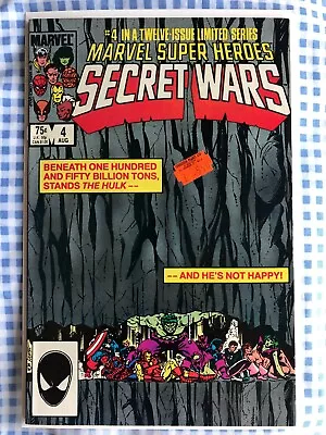 Buy Marvel Super Heroes Secret Wars 4 (1984) • 6.99£