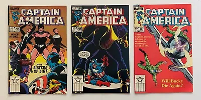 Buy Captain America #295, 296 & 297 Copper Age Comics (Marvel 1984) 3 X FN+ Issues • 14.62£