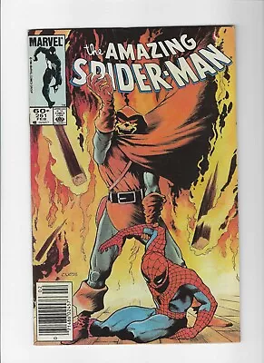 Buy Amazing Spider-man #261 Newsstand Cover Art By Charles Vess 1963 Series Marvel • 16.59£