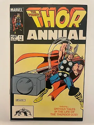 Buy Thor Annual #11 1st Appearance Of Eitri Origin Of Mjolnir Marvel 1983 MCU Key • 12.05£