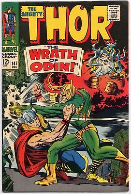 Buy Thor 147 VF 1967 Marvel Origin Inhumans Jack Kirby • 54.74£