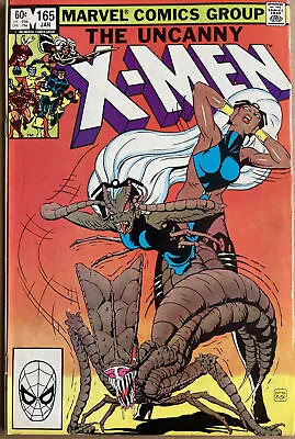Buy Uncanny X-men #165 January 1983 X-men Vs. Brood First - Paul Smith Artwork • 9.99£
