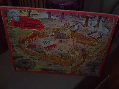 Buy Vintage Disneyland Davy Crockett Frame-tray Puzzle Fess Parker Jaymar F/vf 1955 • 33.46£