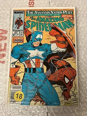 Buy The Amazing Spider-Man-#323 NM- The Assassin Nation Plot Marvel Comics    CBX13 • 11.83£