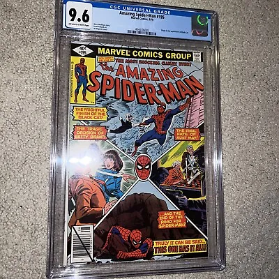 Buy Amazing Spider-Man #195 CGC 9.6 HIGH GRADE Marvel Comic KEY Origin Of Black Cat • 110.69£