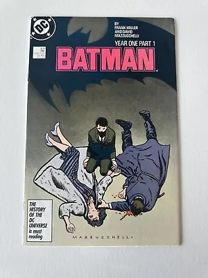 Buy BATMAN #404 (Year One: Part 1) - 1987 - FRANK MILLER - JOKER - U CGC IT! • 17.58£
