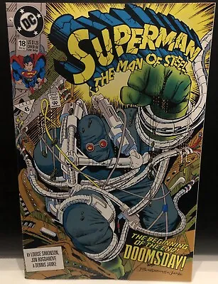 Buy Superman The Man Of Steel #18 Comic DC Comics 1st App Doomsday • 22.85£