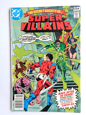 Buy Dc. Secret Society Of Super - Villains # 14 May  1978 . Please Read Condition • 1.40£
