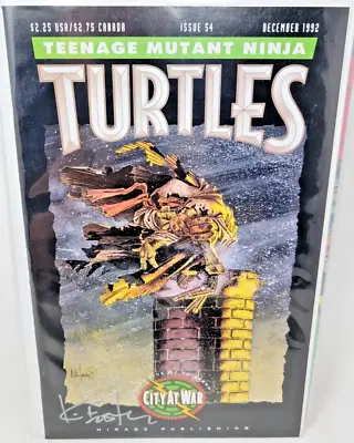Buy Teenage Mutant Ninja Turtles #54 Eastman Autograph *1992* 9.2 • 47.41£