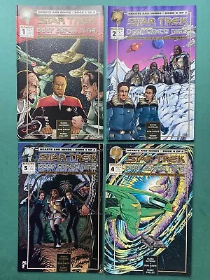 Buy Star Trek Deep Space Nine: Hearts & Minds #1, 2, 3 & 4 VF/NM (Malibu 1994) Comic • 7.99£