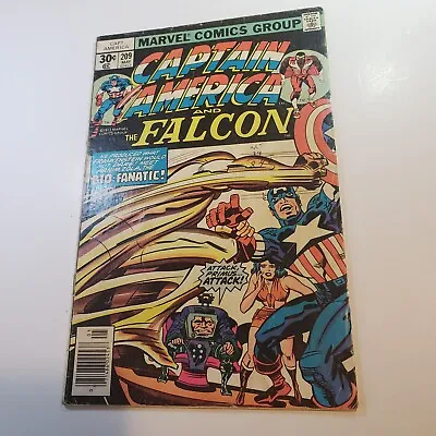 Buy Captain America And Falcon #209 (Marvel 1977) 1st Appearance Arnie Zola #BIN033 • 4.80£
