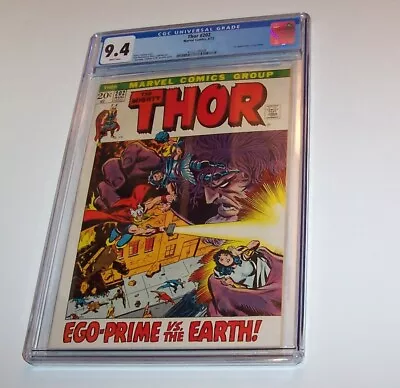 Buy Thor #202 - Marvel 1972 Bronze Age Issue - CGC NM 9.4 • 127.10£