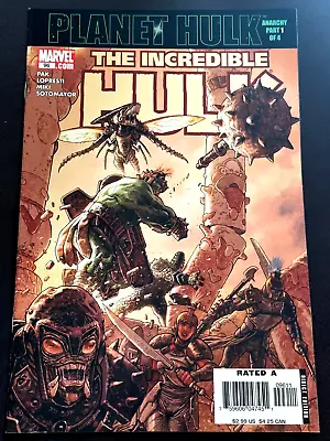 Buy The Incredible Hulk #96 (Marvel Comics April 2006) Planet Hulk - Near Mint • 3.80£