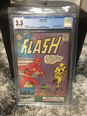 Buy The Flash # 139 CGC 3.5 1st Appearance Reverse-Flash (Prof. Zoom) (1963) • 592.02£