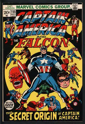 Buy Captain America #155 7.0 // Marvel Comics 1972 • 39.53£