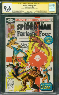 Buy Marvel Team Up 100 CGC 9.6 2XSS Frank Miller Fantastic Four & Spider Man 12/1980 • 401.84£
