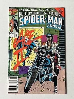 Buy Peter Parker The Spectacular Spider-Man Annual #6 Marvel Comics FN 1986 • 4.74£