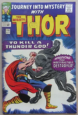 Buy JOURNEY INTO MYSTERY #118, KEY ISSUE WITH 1st APPEARANCE OF  THE DESTROYER . • 220£