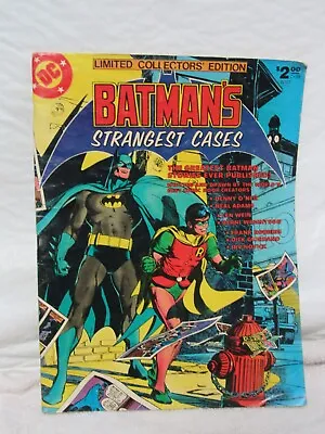 Buy Batmans' Strangest Cases Collectors' Edition Large Comic Book C-59 USA 1978 • 19.76£