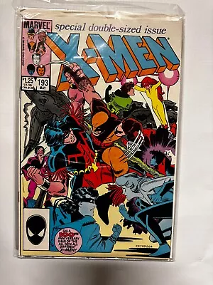 Buy 1985 Marvel The Uncanny X-Men # 193 1st Hellions Firestar & Warpath In Costume • 9.61£