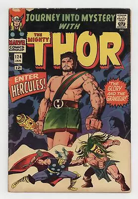 Buy Thor Journey Into Mystery #124 GD/VG 3.0 1966 • 22.14£