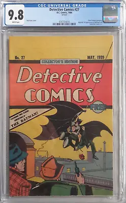 Buy 🦇detective Comics Batman #27 Cgc 9.8*(dc Comics, 1984)*white❄pages*oreo Reprint • 197.18£
