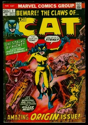 Buy Marvel Comics Beware! The Claws Of The CAT #1 Origin VG/FN 5.0 • 39.94£