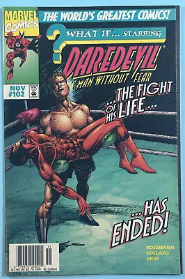 Buy What If #102 (marvel 1997) Newsstand Variant | Death Of Kingpin | Daredevil • 5.52£