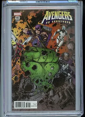 Buy Avengers #682 VARIANT CGC 9.8 White Pages 1st Mention Immortal Hulk • 110.63£