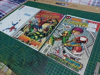 Buy Marvel Amazing SPIDERMAN Asm 406 407 408 Comic Bundle 1st Lady Octopus/doc Ock 2 • 21.99£