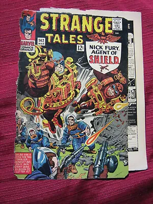 Buy Strange Tales 142, Mentallo By Stan Lee Jack Kirby Steve Ditko, Stanton 1966 • 3.15£