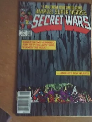 Buy Marvel Super Heroes Secret Wars 4 Of 12 Marvel Comics  Aug 1984 • 13.59£