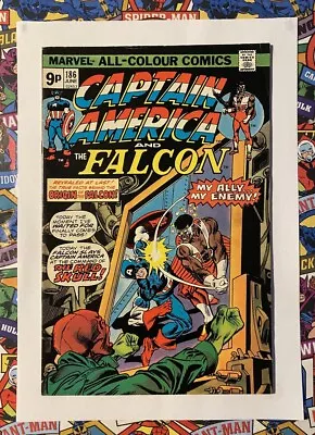 Buy Captain America #186 - Jun 1975 - Red Skull Appearance! - Fn+ (6.5) Pence! • 6.74£