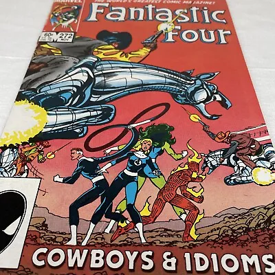 Buy Fantastic Four #272 (1984) 1st App Nathaniel Richards Kang Conqueror Mid Grade • 7.58£