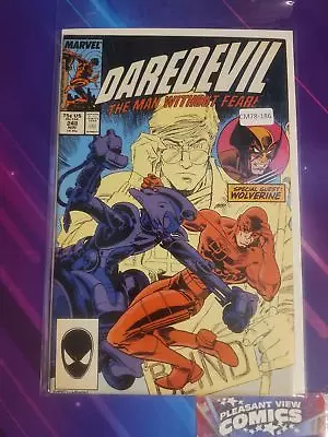 Buy Daredevil #248 Vol. 1 High Grade (wolverine) 1st App Marvel Comic Book Cm78-186 • 7.99£