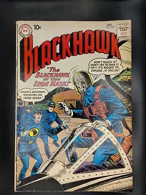Buy BLACKHAWK #153 DC Comics 1960 Dick Dillon Cover Art. Solid Comic Book  • 27.98£