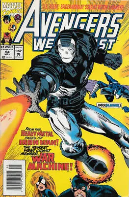 Buy Avengers West Coast #94 (Newsstand) VF; Marvel | War Machine - We Combine Shippi • 32.77£