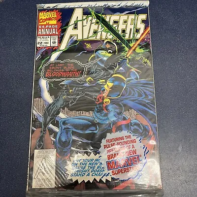 Buy Avengers Annual #22 (Marvel Comics, 1993) Sealed Polybag W Bloodwraith Card • 3.93£