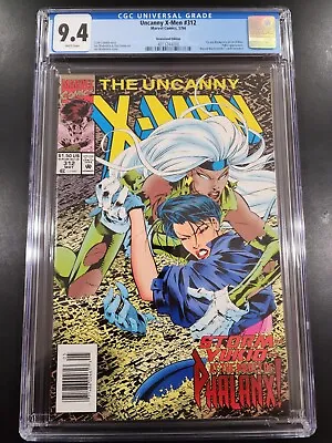 Buy Uncanny X-Men 312 CGC 9.4; 1st Joe Madureira X-Men Art, 1st Appearance Phalanx • 43.45£