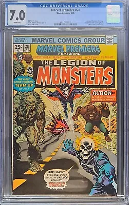 Buy Marvel Premiere 28 CGC 7.0 White Pages • 118.59£