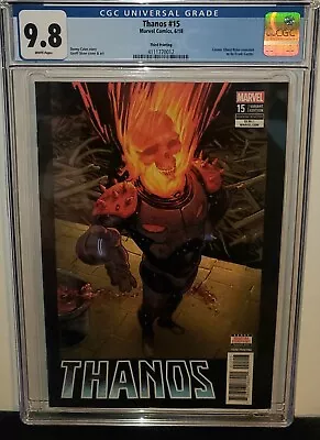 Buy Thanos 15 Cgc 9.8 1st App Of Silver Surfer As The Fallen One! Cosmic Ghost Rider • 95.90£