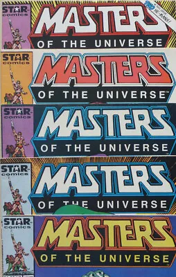 Buy Masters Of The Universe  Marvel Star Comics  1st Print - He-Man Choose Your Copy • 14.99£
