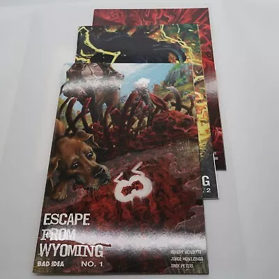 Buy Escape From Wyoming #1 - #3 Bad Idea Comics 2022 Robert Venditi Jorge Monlongo • 19.73£