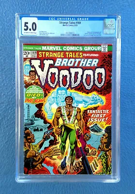 Buy Strange Tales #169 Cgc 5.0 Vg/fine Origin And 1st Brother Vodoo Marvel Comics • 142.30£