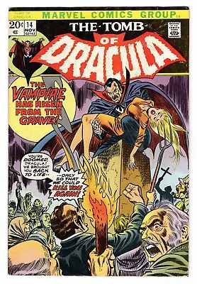 Buy Tomb Of Dracula Vol 1 No 14 Nov 1973 (FN+) (6.5) Marvel Bronze Age • 15.83£