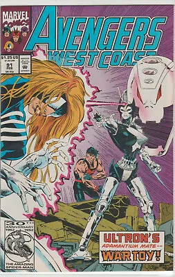 Buy Marvel Comics Avengers West Coast #91 1st Print Vf • 2.25£
