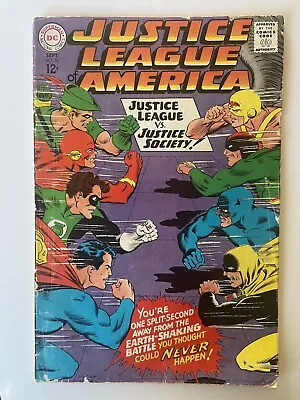 Buy Justice League Of America 56 JLA Vs JSA! Gardner Fox 1967 DC Comics Silver Age • 23.64£