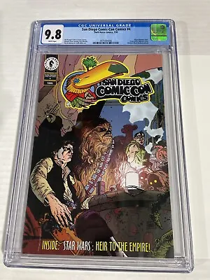 Buy San Diego Comic Con Comic #4 CGC 9.8 Heir To The Empire Preview Thrawn See Pics! • 237.47£
