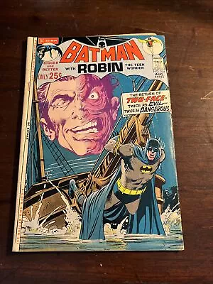 Buy Batman #234 DC 1971 1st Appearance Silver Age TWO-FACE! Neal Adams Key Issue! • 179.89£