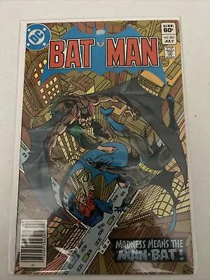 Buy Batman #361 DC Comics 1st Harvey Bullock NEWSSTAND • 15.80£